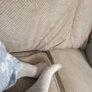 Well-Worn White Trainer Socks – Hot, Sweaty & All Mine Until Now