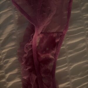 used thongs worn for (3 days)